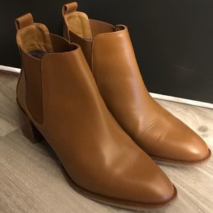 Everlane heel boots in Cognac size 7.5